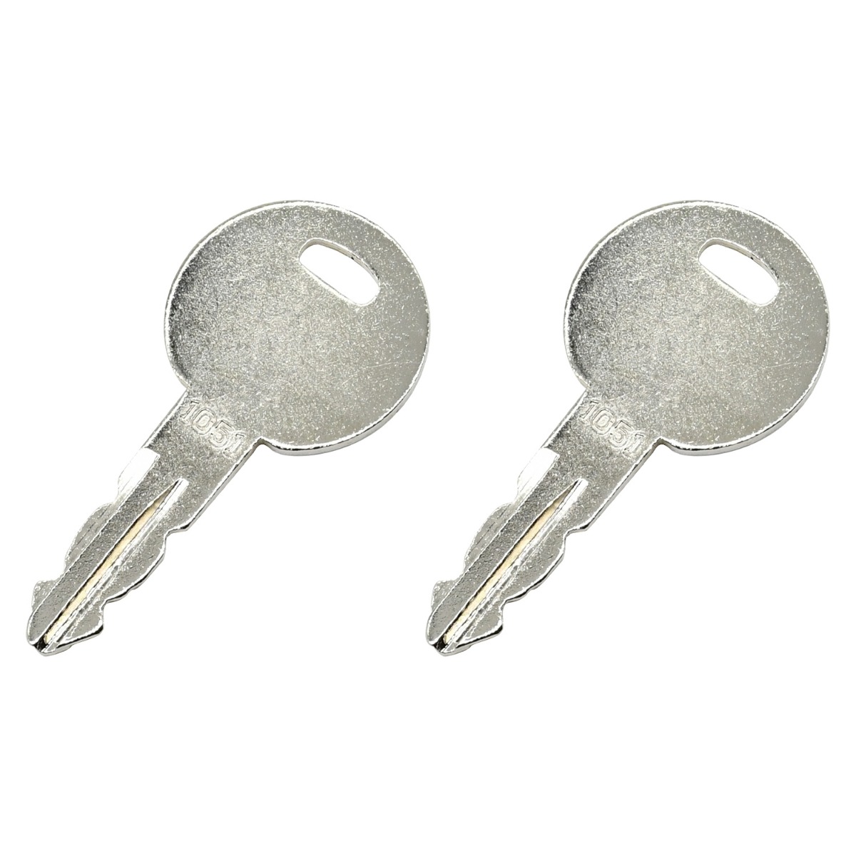 2PCS Zündschlüssel 1051 für Thwaites