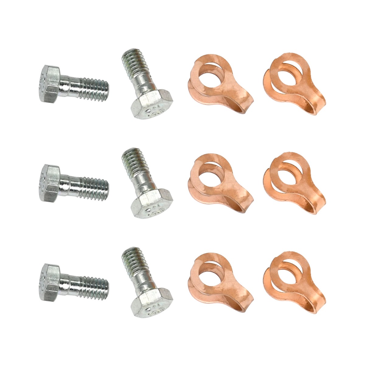 6 Sätze Kraftstoffrücklaufleitung Hohlschraube Dichtung 12V 3905307 Für Cummins