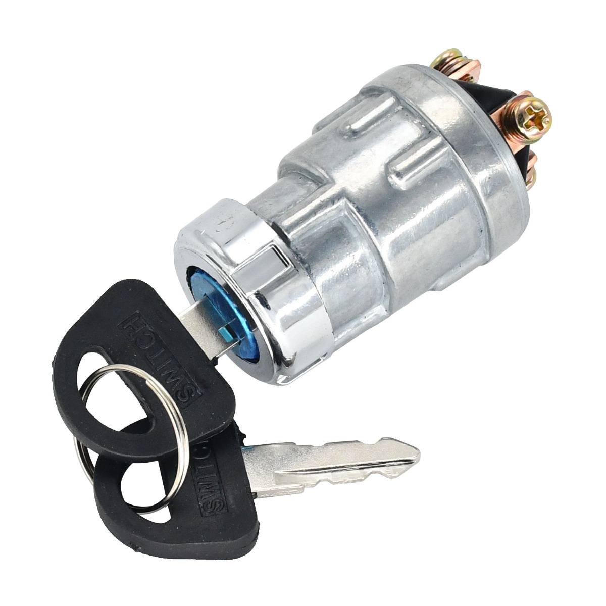 Zündstarterschalter 2 Schlüssel 12V 10A JK424 Für Go Kart