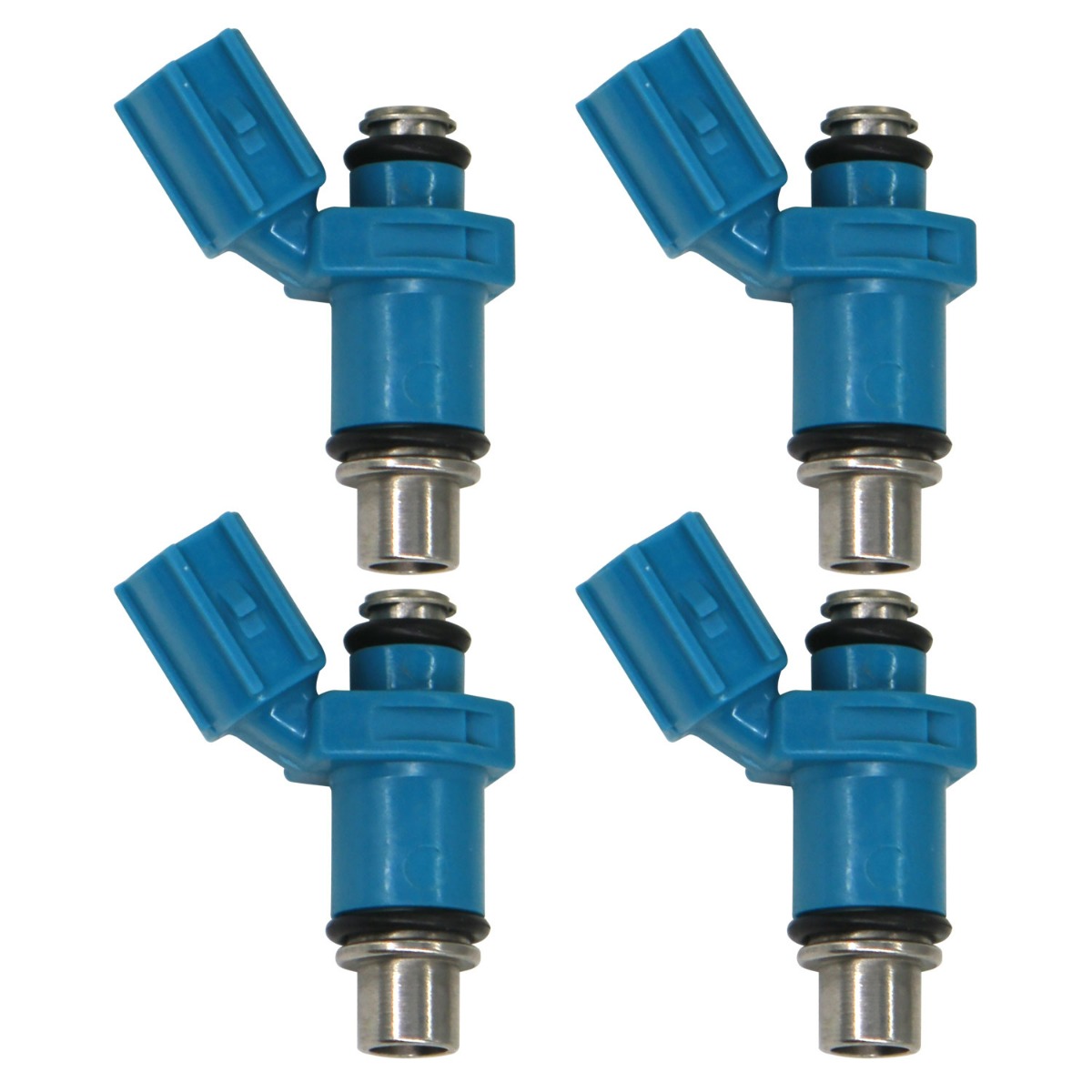 4 Stück 2-poliger Kraftstoffeinspritzer 6C5-13761-00-00 für Yamaha