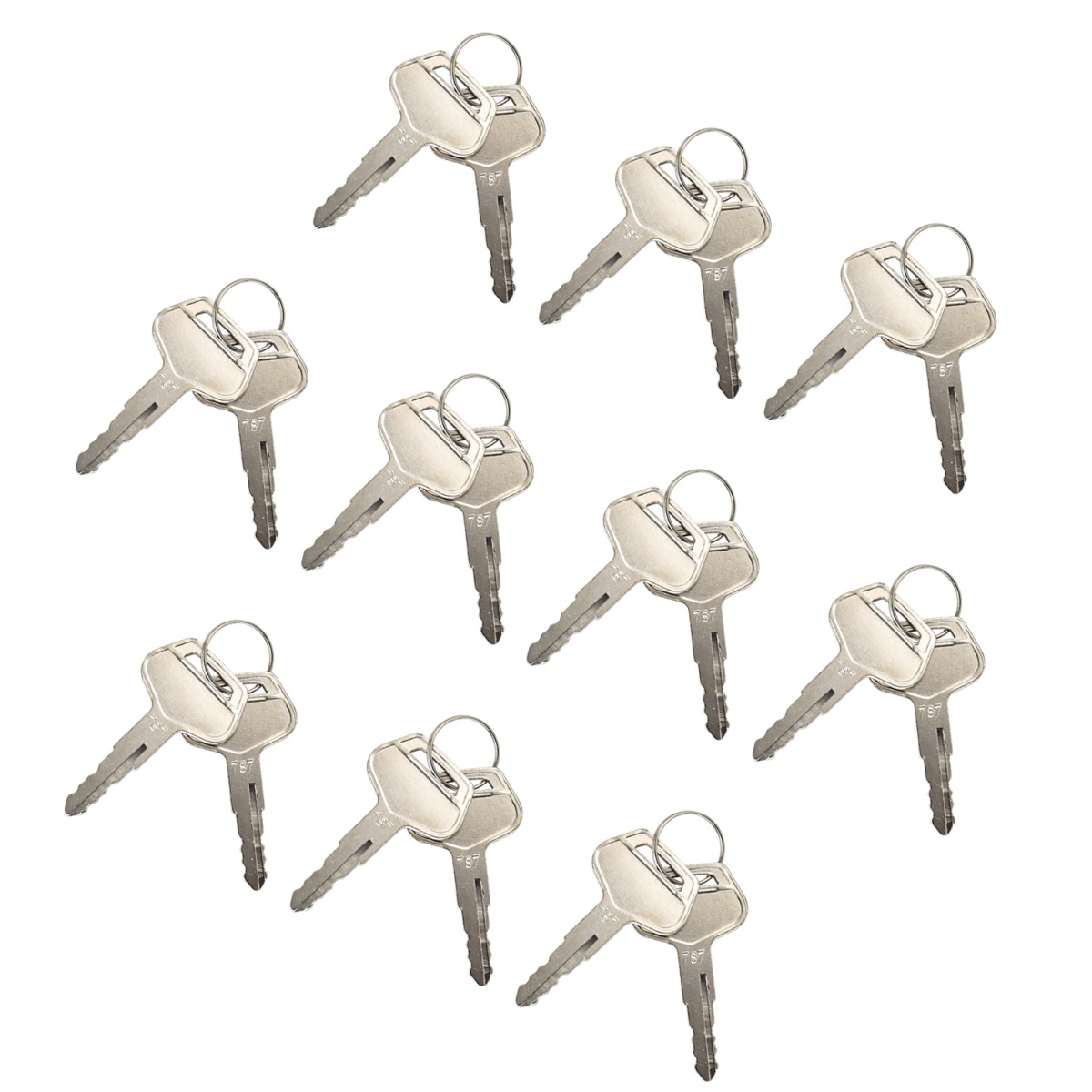 Zündschlüssel 20 Stück 787 Für Komatsu