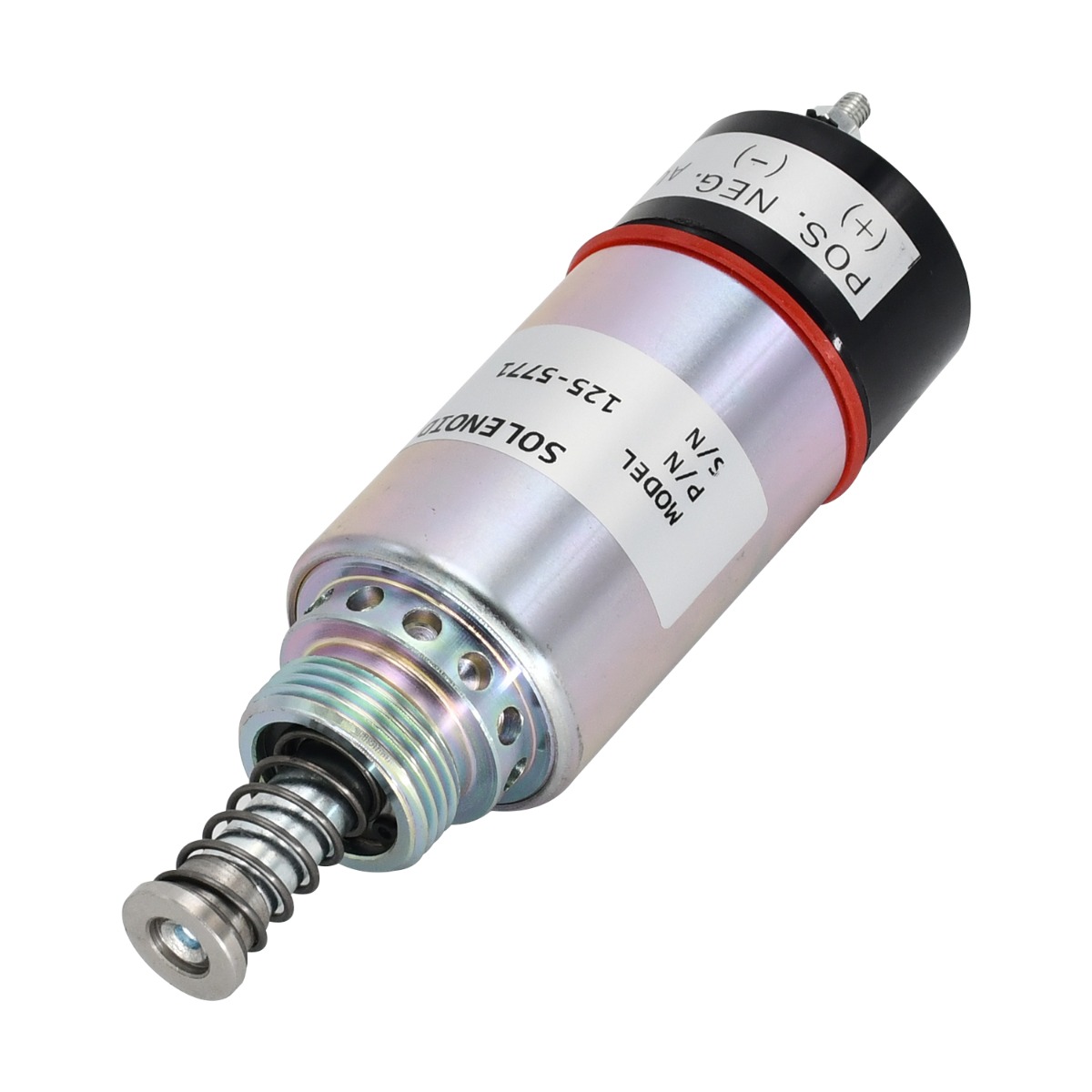 12V Kraftstoffabschaltmagnet 125-5771 für Caterpillar