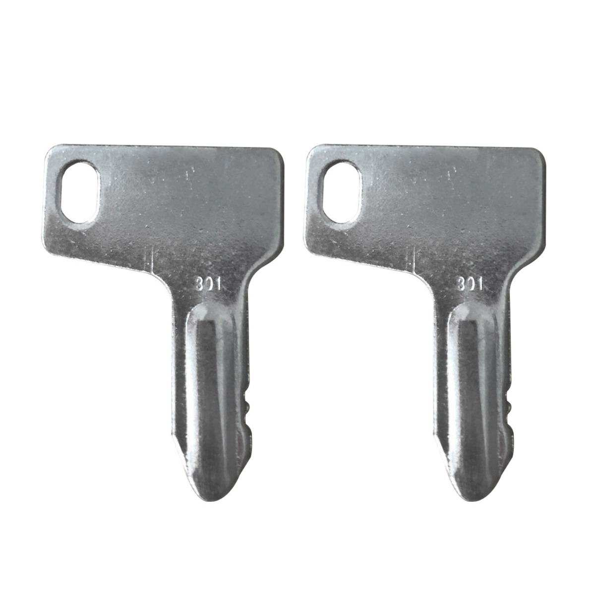 2 Stück Zündschlüssel 933110-00301 für Yanmar