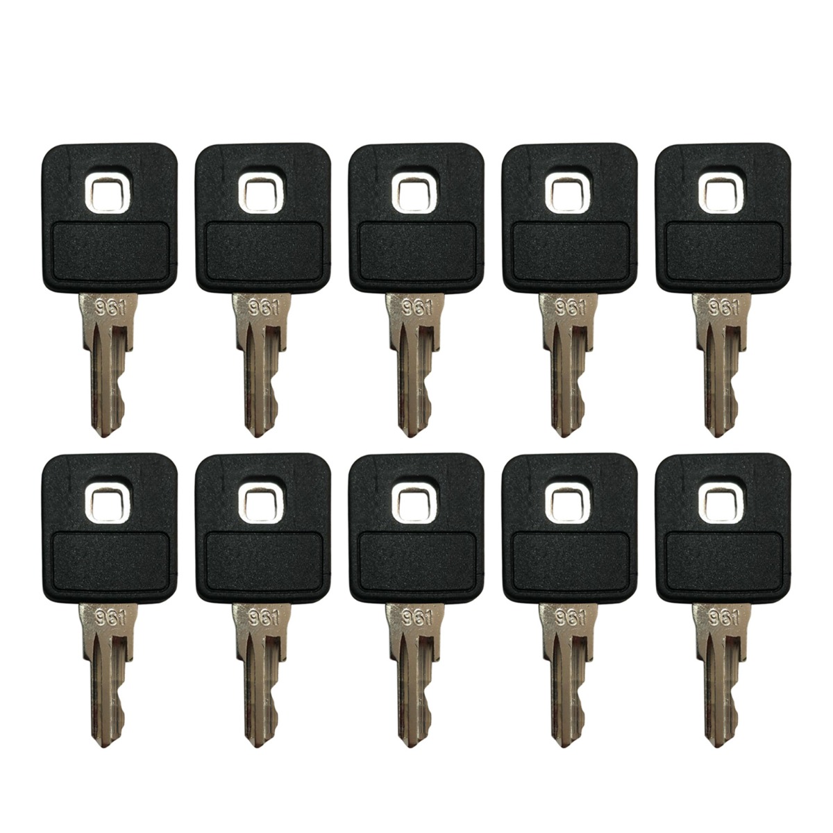 10 Stück Zündschlüssel 214961 für Ditch Witch
