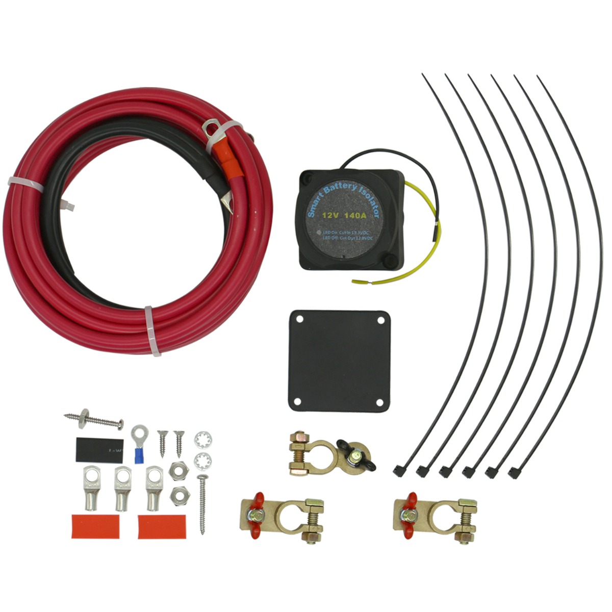 12V 140A Dual-Batterie-Isolator-Kit für UTV