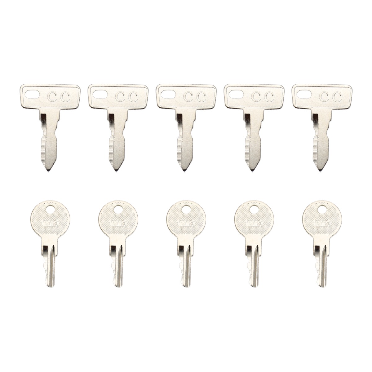 10 Stück Zündschlüssel 17063G1 für Club Car