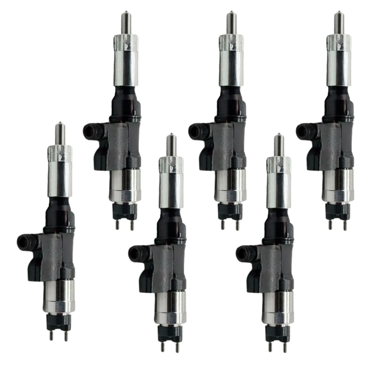 6 stück Kraftstoff Injektor 095000-6382 095000-6384 8-97609790-2 8-97609790-4 für Isuzu