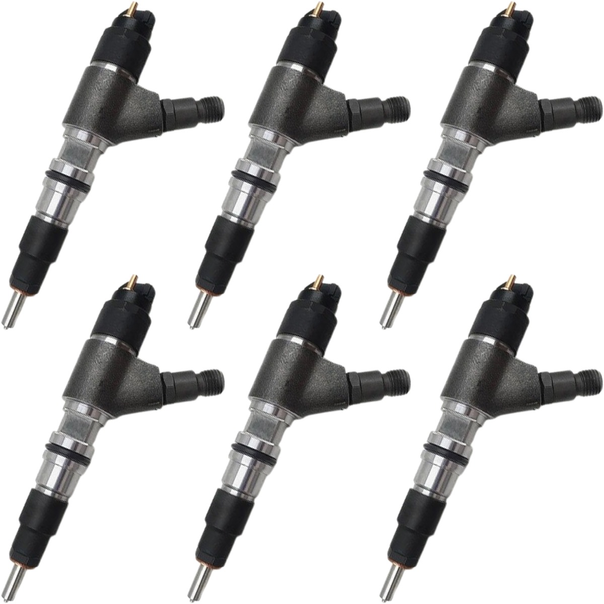 6 Stück Kraftstoffinjektoren 0445120402 T417806S für Perkins