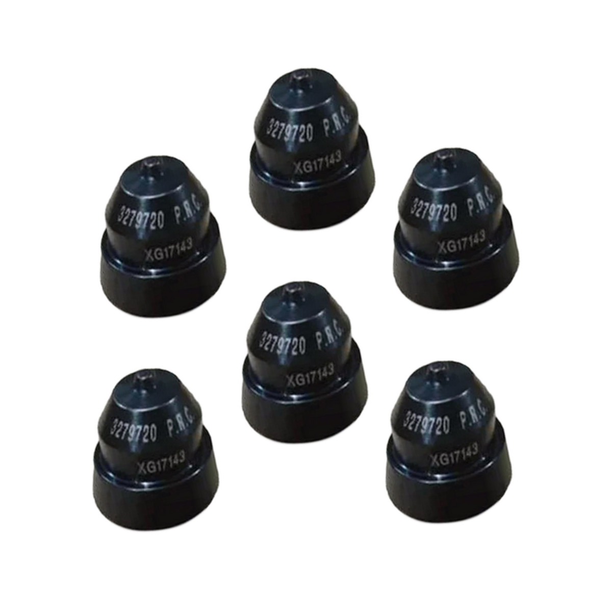 6 Stück Injektor-Kegelsackbecher 3080414 für Cummins