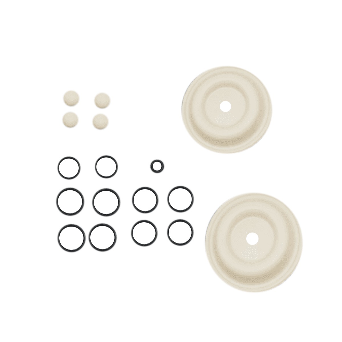 Membranpumpen-Reparatursatz 637140-EB für Ingersoll Rand