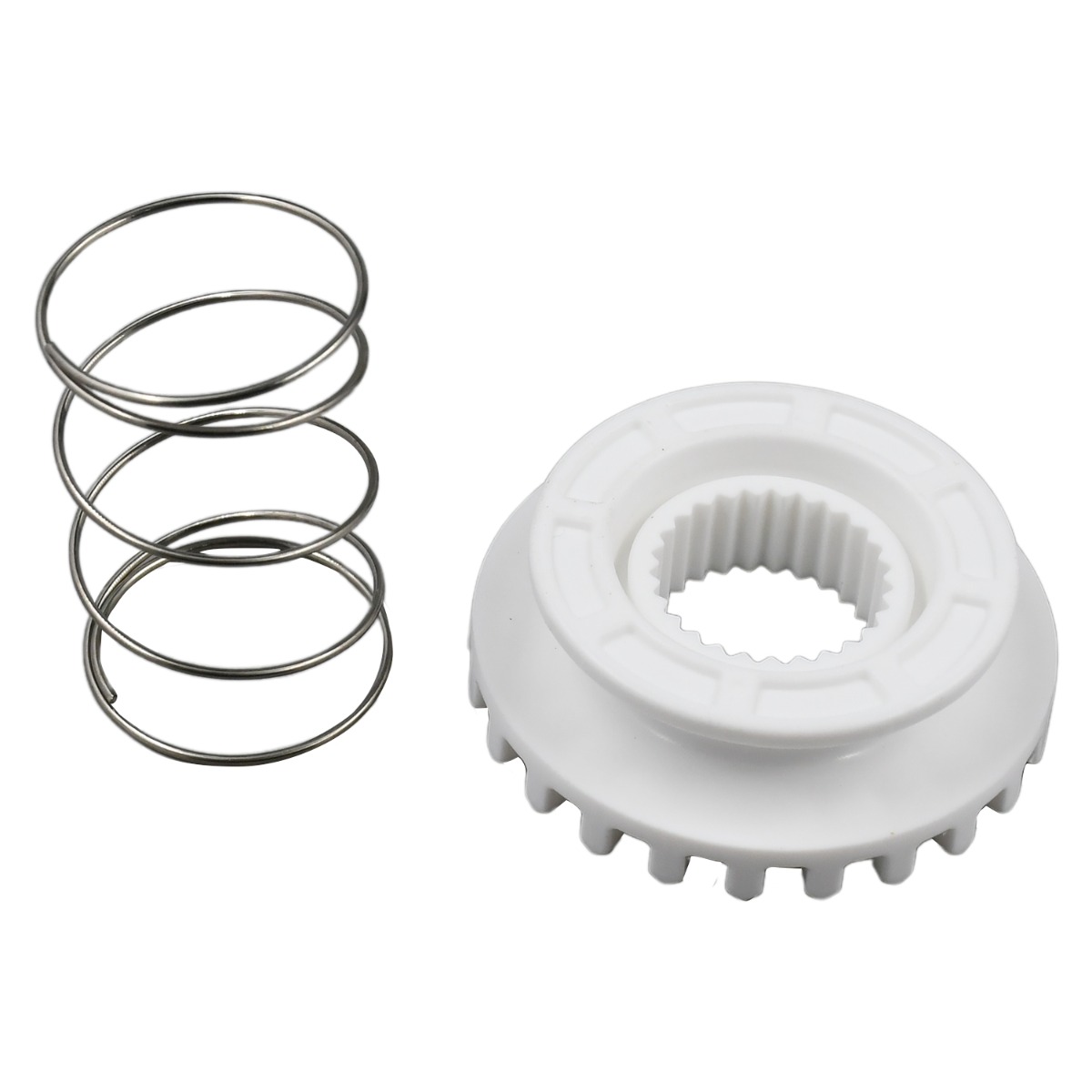 WH05X24185 Waschmaschinenkupplung + WH01X24434 Unterlegscheibenfeder für GE-Waschmaschine