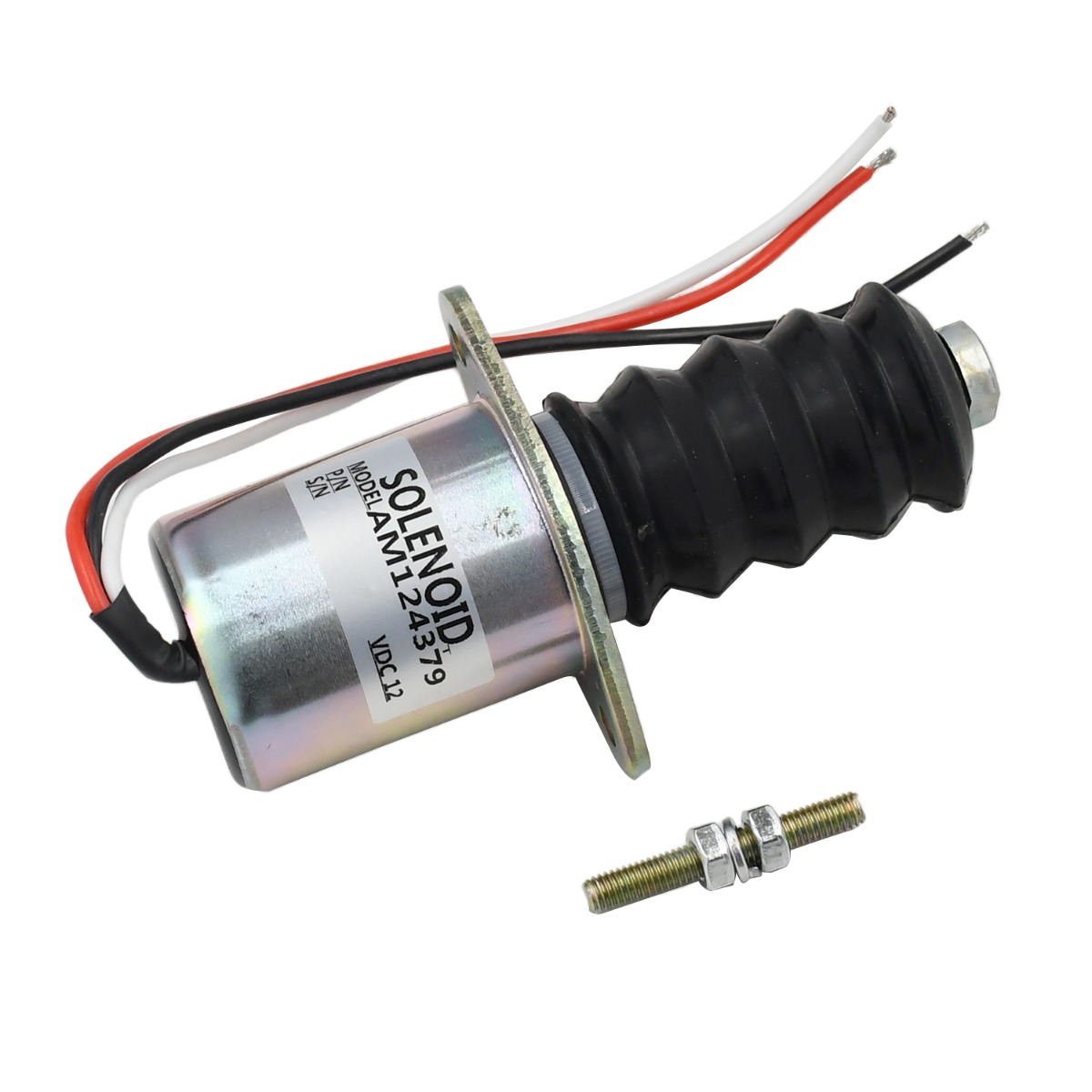 12V Kraftstoffabschaltmagnet AM124380 AM124379 für John Deere