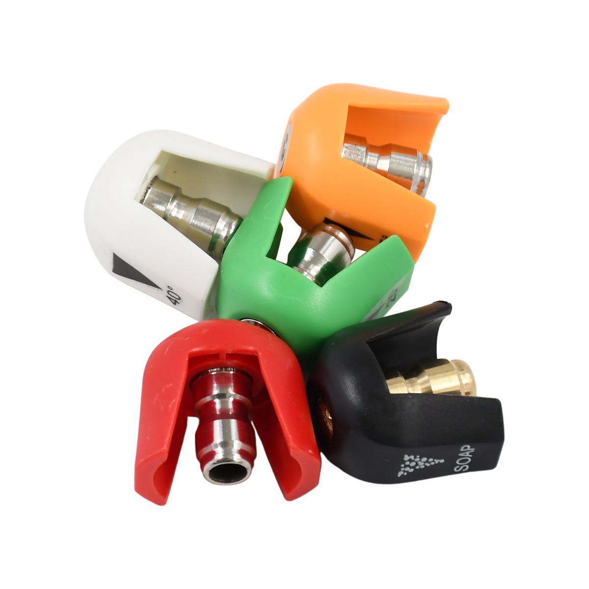 5 Stück SPX3000-TPS Schnellkupplungs-Sprühspitzen für Hochdruckreiniger von Sun Joe