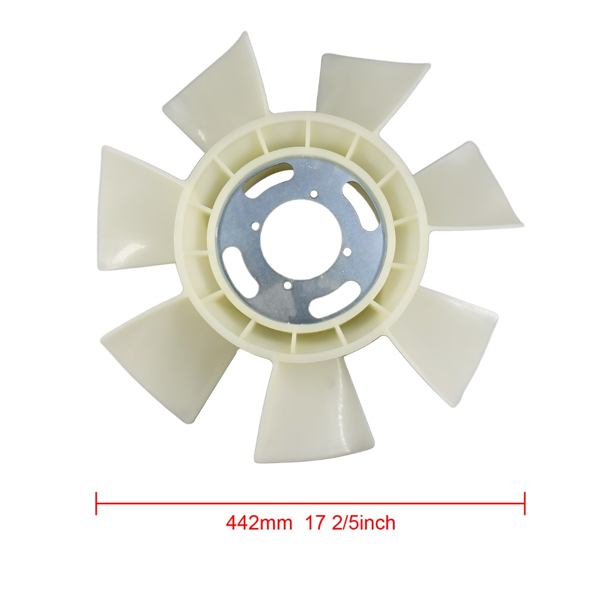 Kühlgebläseflügel YM129612-44740 für Komatsu