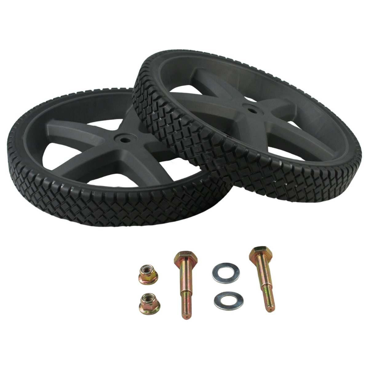 2 Stück Ersatzrad für Hochdruckreinigerwagen 308451053 für Ryobi