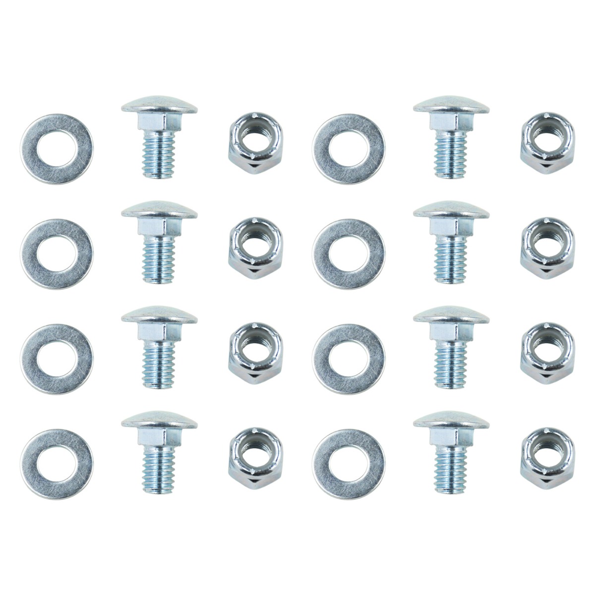8 Sets 5/8" Schlossschraube und Mutter 784-5581A für MTD