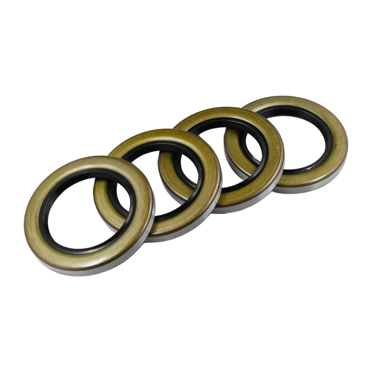 4 Stück Doppellippen-Radnaben-Fettabdichtungen für Anhänger 22333TB für Dexter