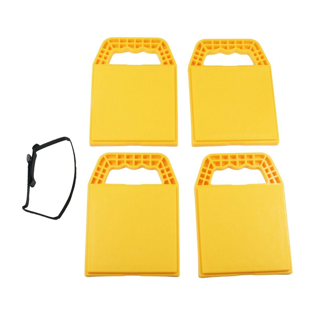 4 Stück Stabilisierungs-Stützenpads Nivellierblöcke GD13000816