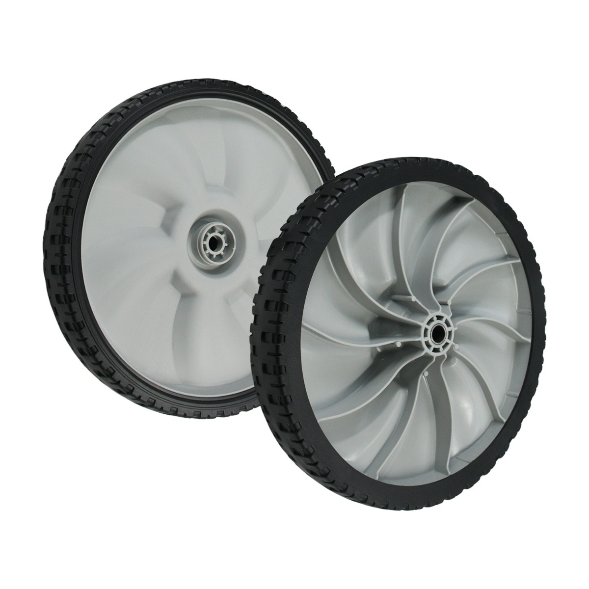 2 Stück 11" Universal Kunststoffrad 490-325-0023