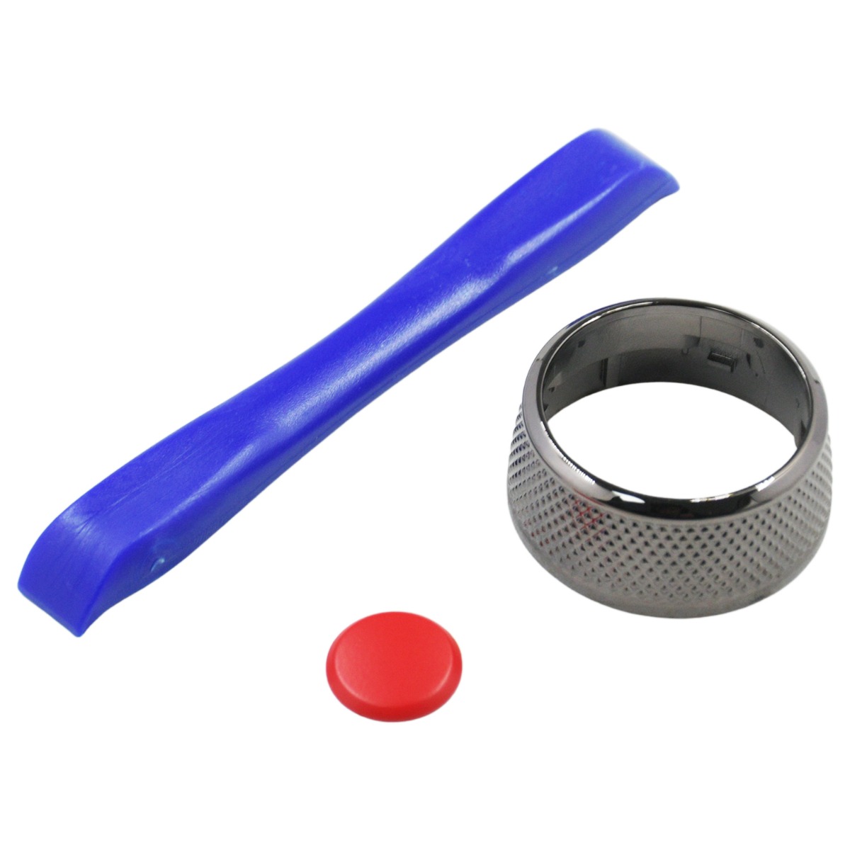 Antriebsmodus-Wahlschalter-Knopf Silberne Abdeckung für Porsche 911