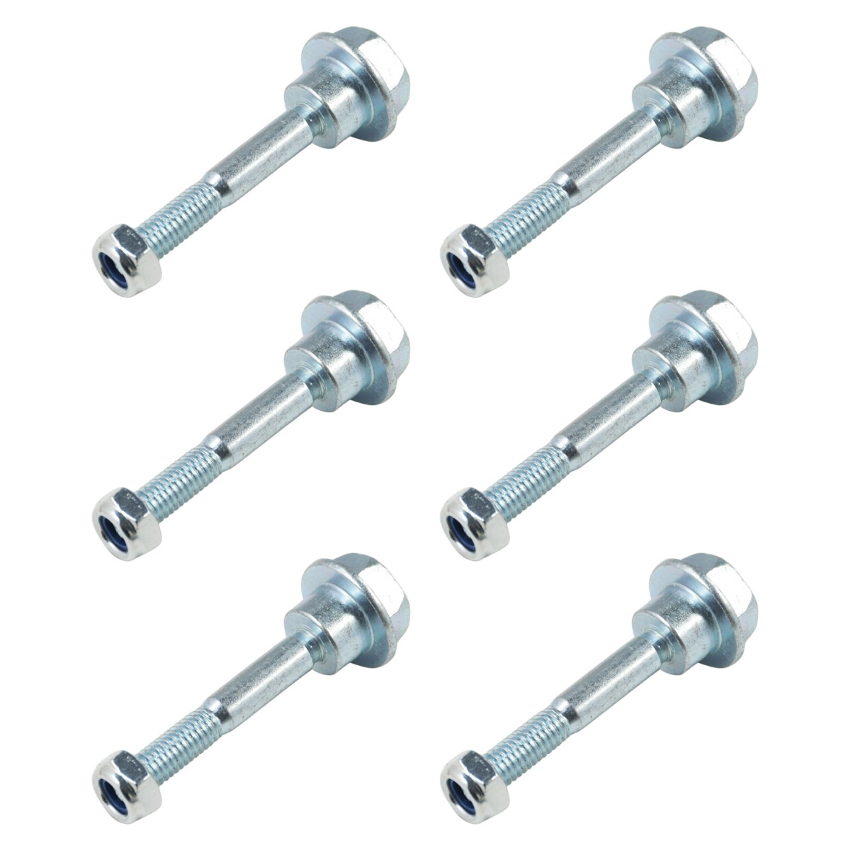 6 Stück 2-stufige Scherbolzen und Muttern Set 580790401 588077501 585511801