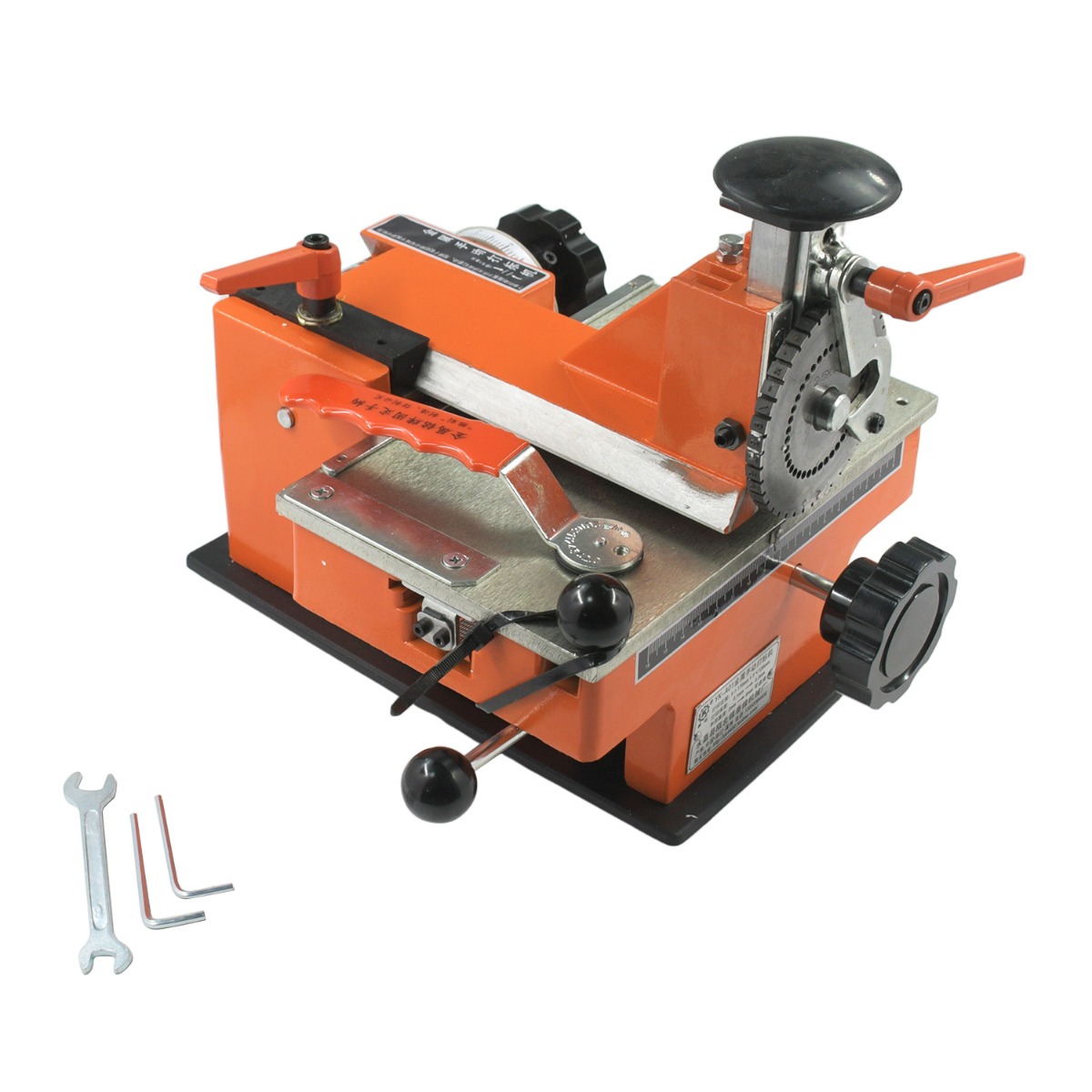 2,5 mm halbautomatische Präge-Metallmarkiermaschine