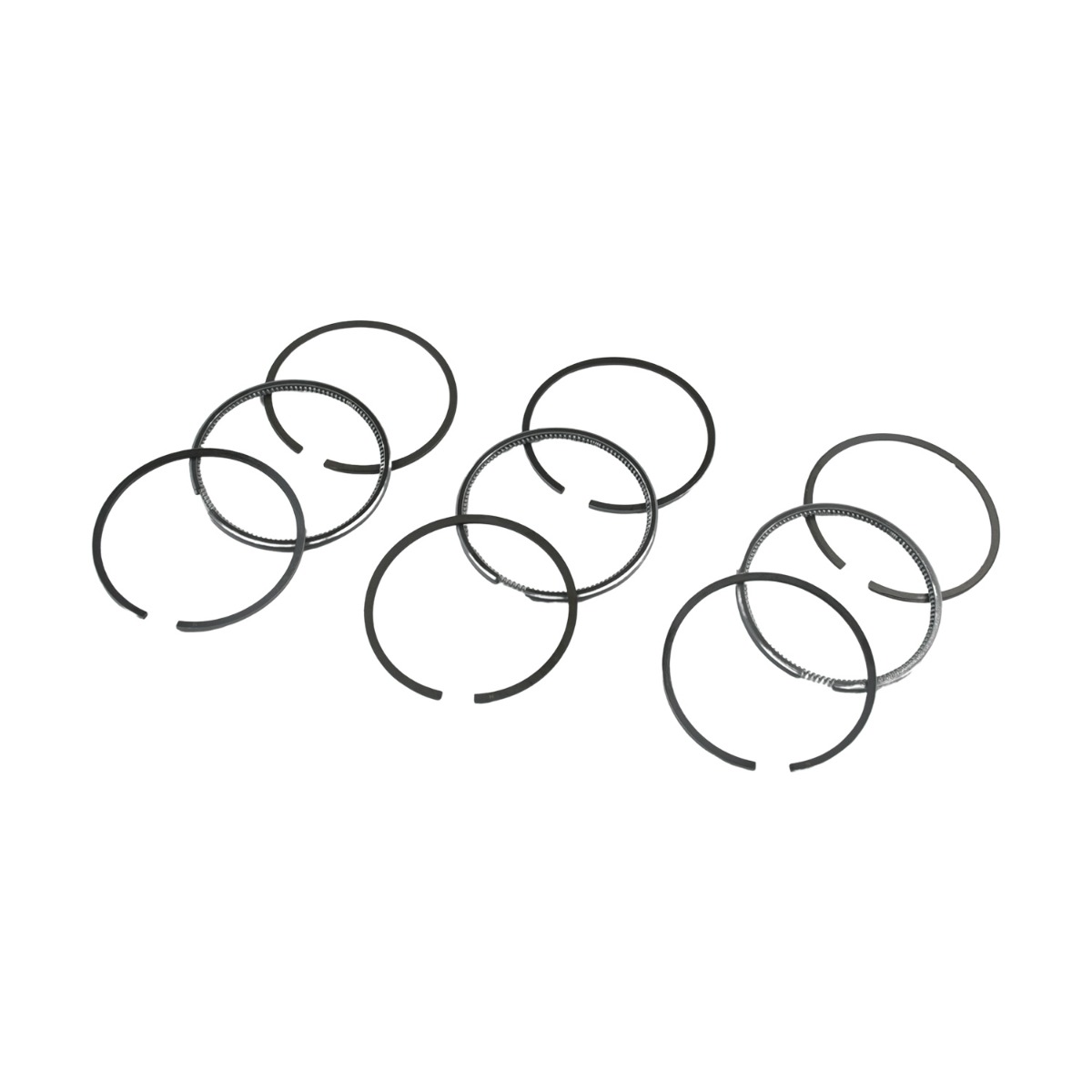 3 Sätze 64mm STD Kolbenring 15361-21050 für Kubota